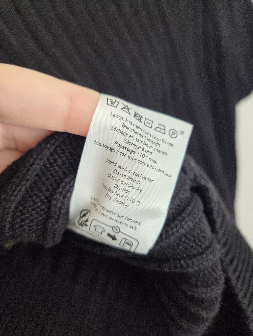 Sezane Ilena Cardigan in Black Multicolored size M - Picture 10 of 10
